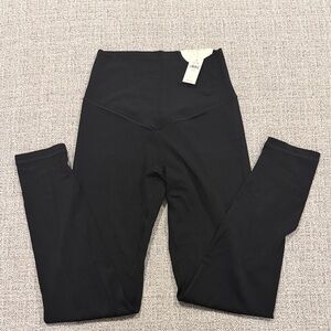 aerie Black Hi Rise 7/8 Leggings